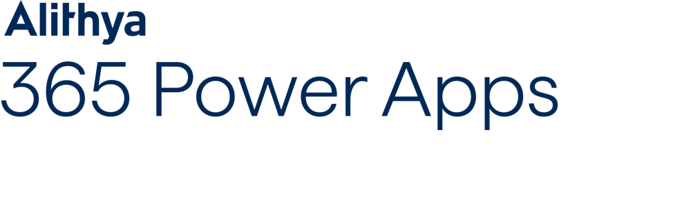 Alithya 365 Power Apps