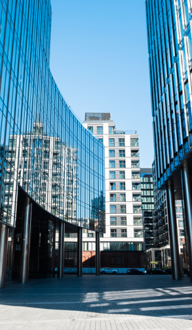 merging buildings