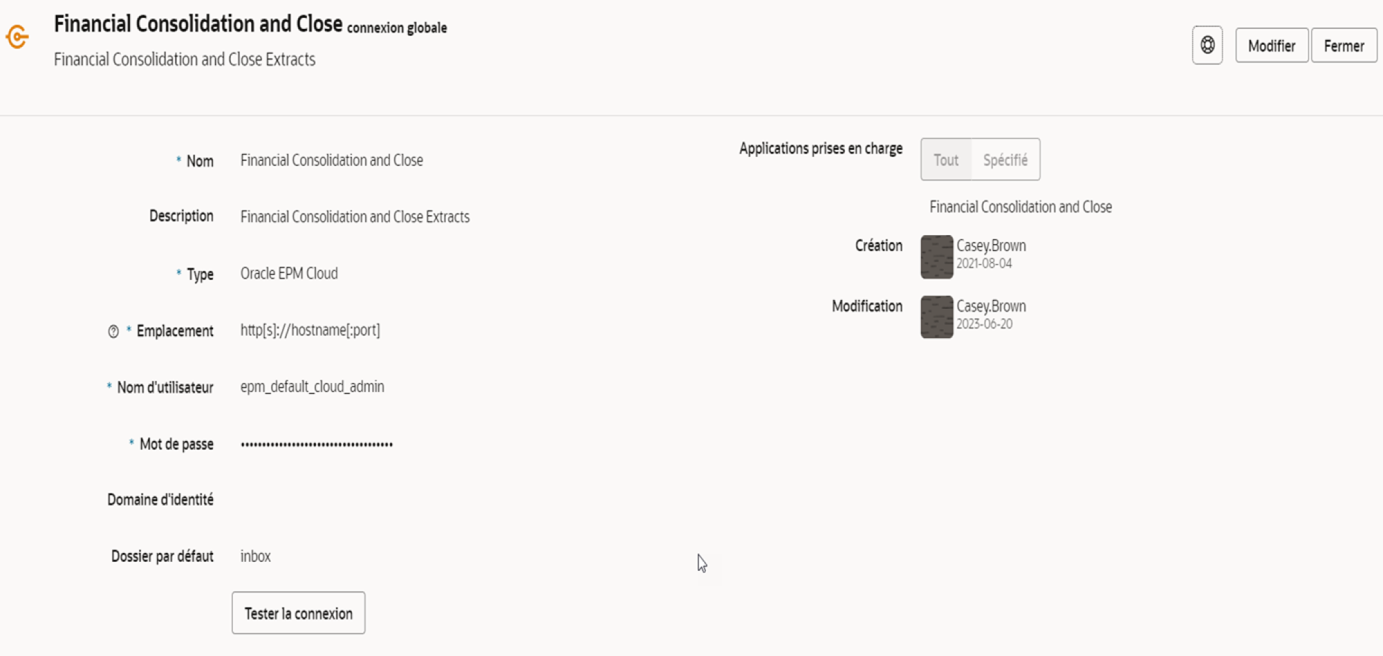 Oracle EDM screenshot mapping subfolder option