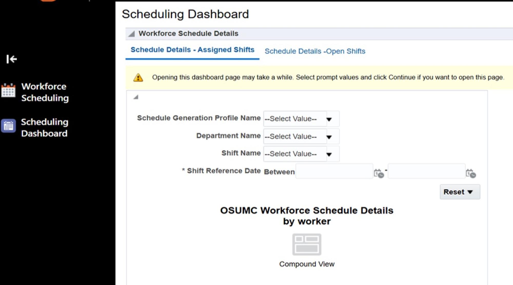 Oracle Workforce Planning Module How Oracle Workforce Scheduling streamlines healthcare staffing ...